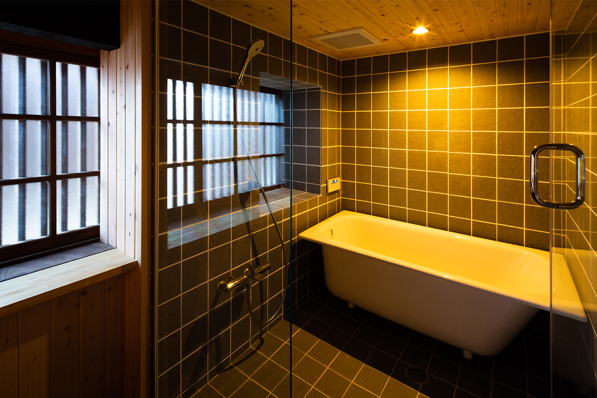 浴室 | Vacation Rental Kangetsuan Shintoyo Official | Mitarai Yutakamachi Kure-city Hiroshima JAPAN