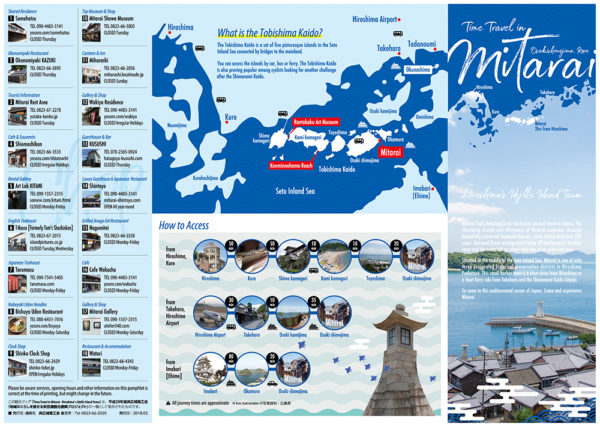 Guide to the Mitarai Historical Sites Map
